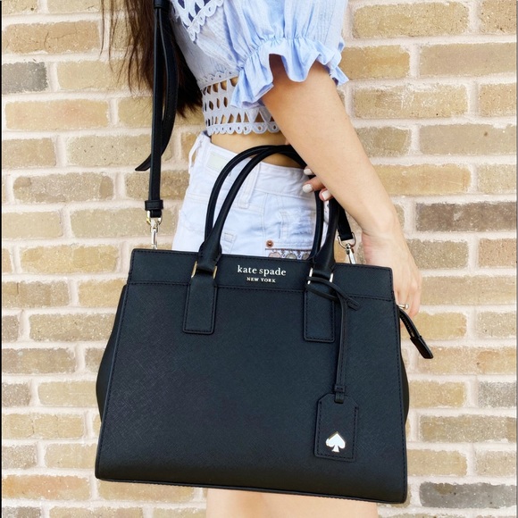๐๐NWT Kate Spade Satchel &Crossbody Black - Picture 2 of 6